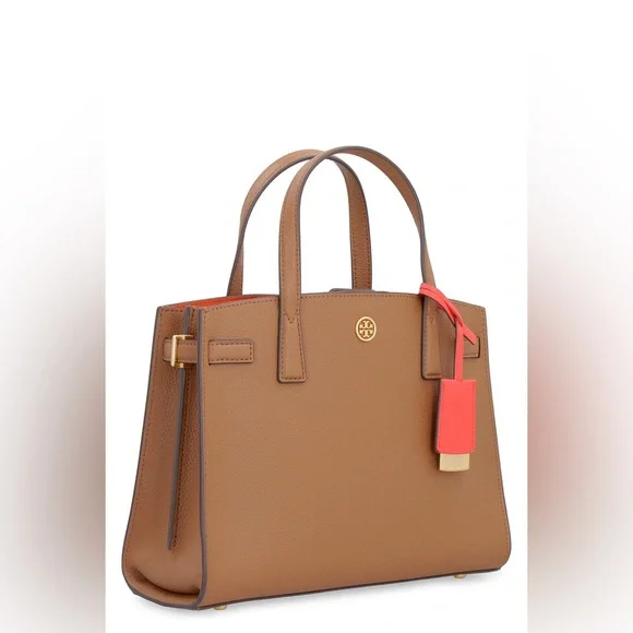 TORY BURCH Small Walker Satchel - Moose - Picture 1 of 16